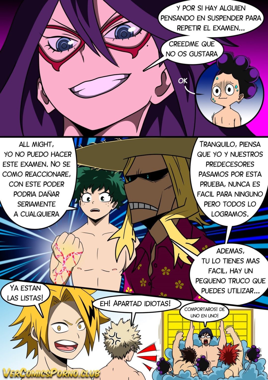 Comic Porno My Hentai Academia - Summer School (#7)