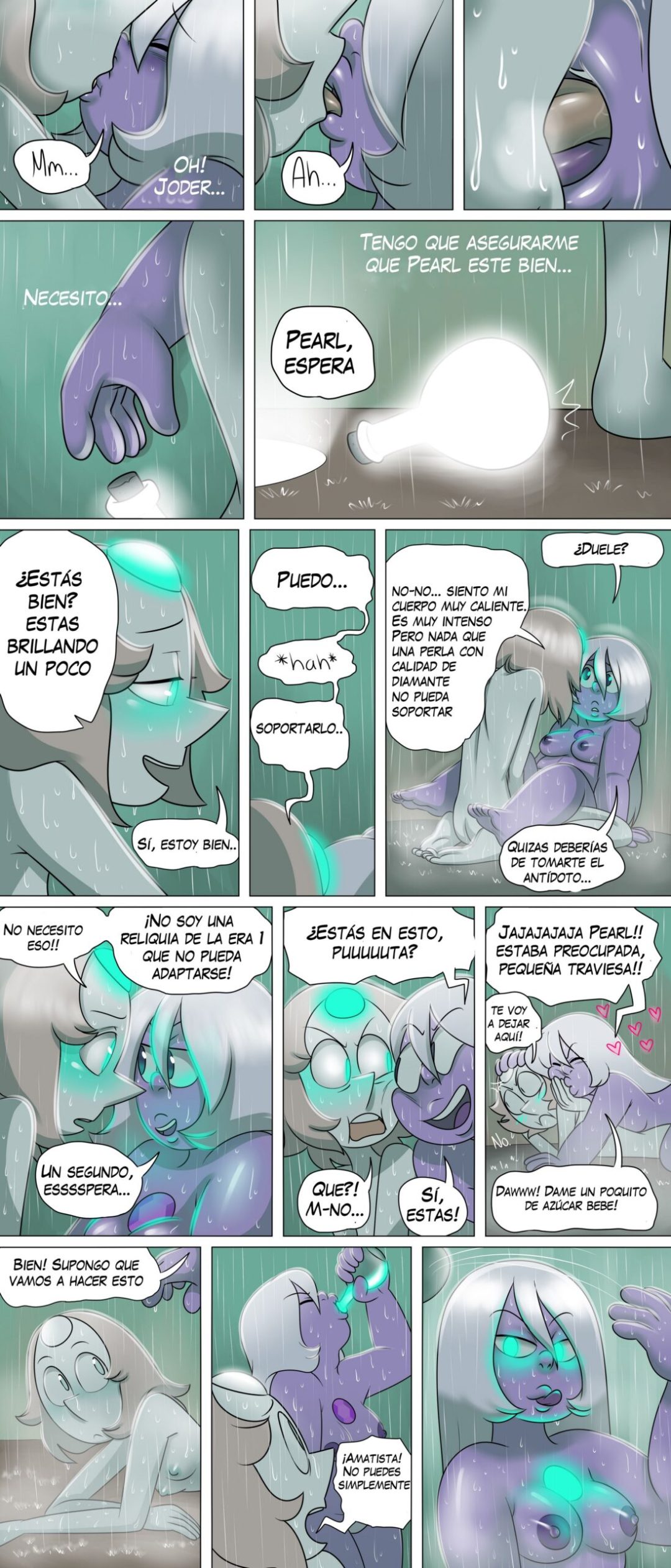 Comic Porno Pearlmethyst Bath House Saga - Missgreeney (#5)