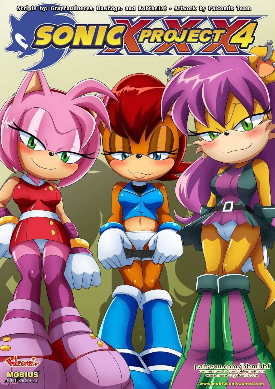 Comic Porno de Sonic XXX - Project 4 (#1)