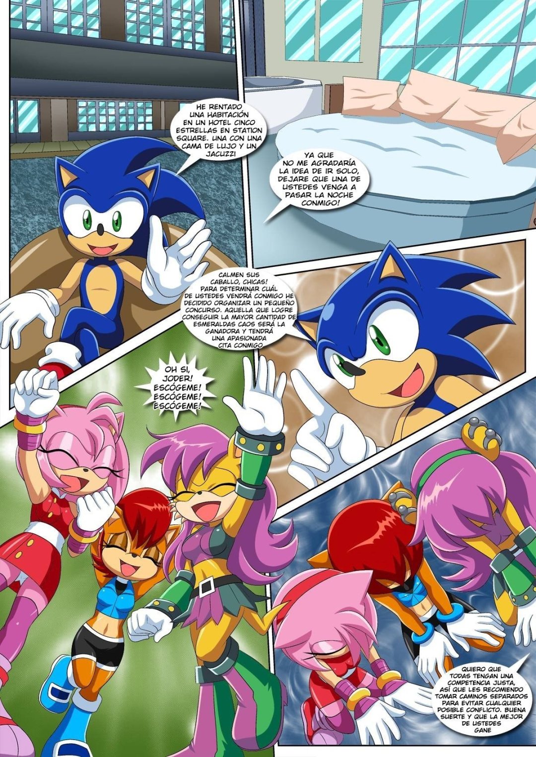 Comic Porno Sonic XXX - Project 4 (#3)