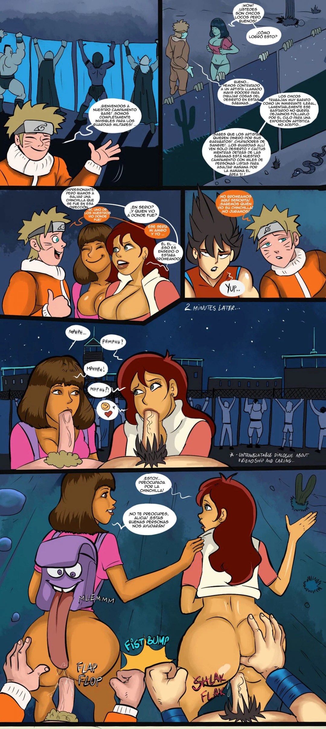 Comic Porno The Run - Dora The Explorer (#4)