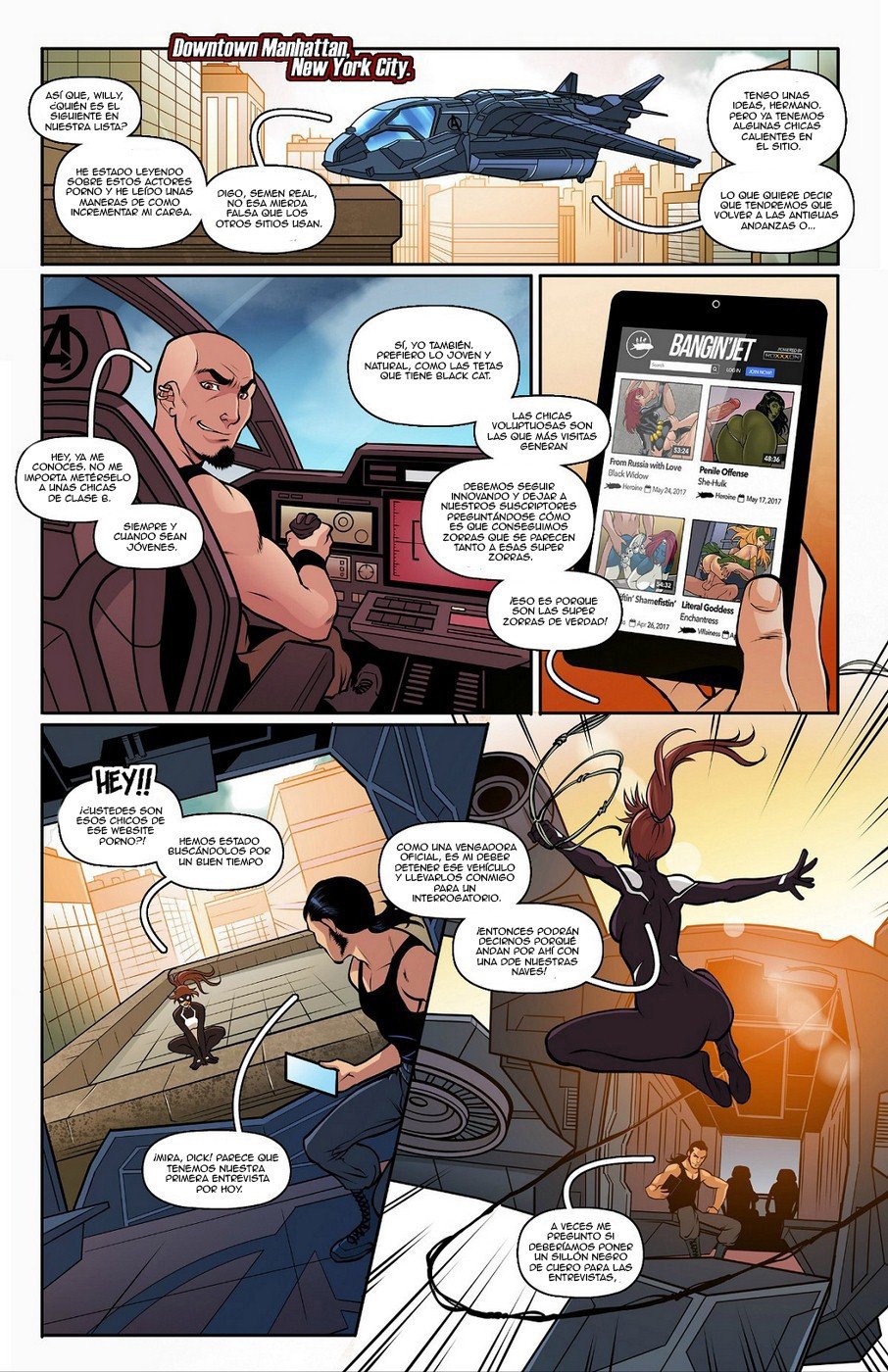 Comic Porno de Bangin Jet - Tracy Scops (#1)