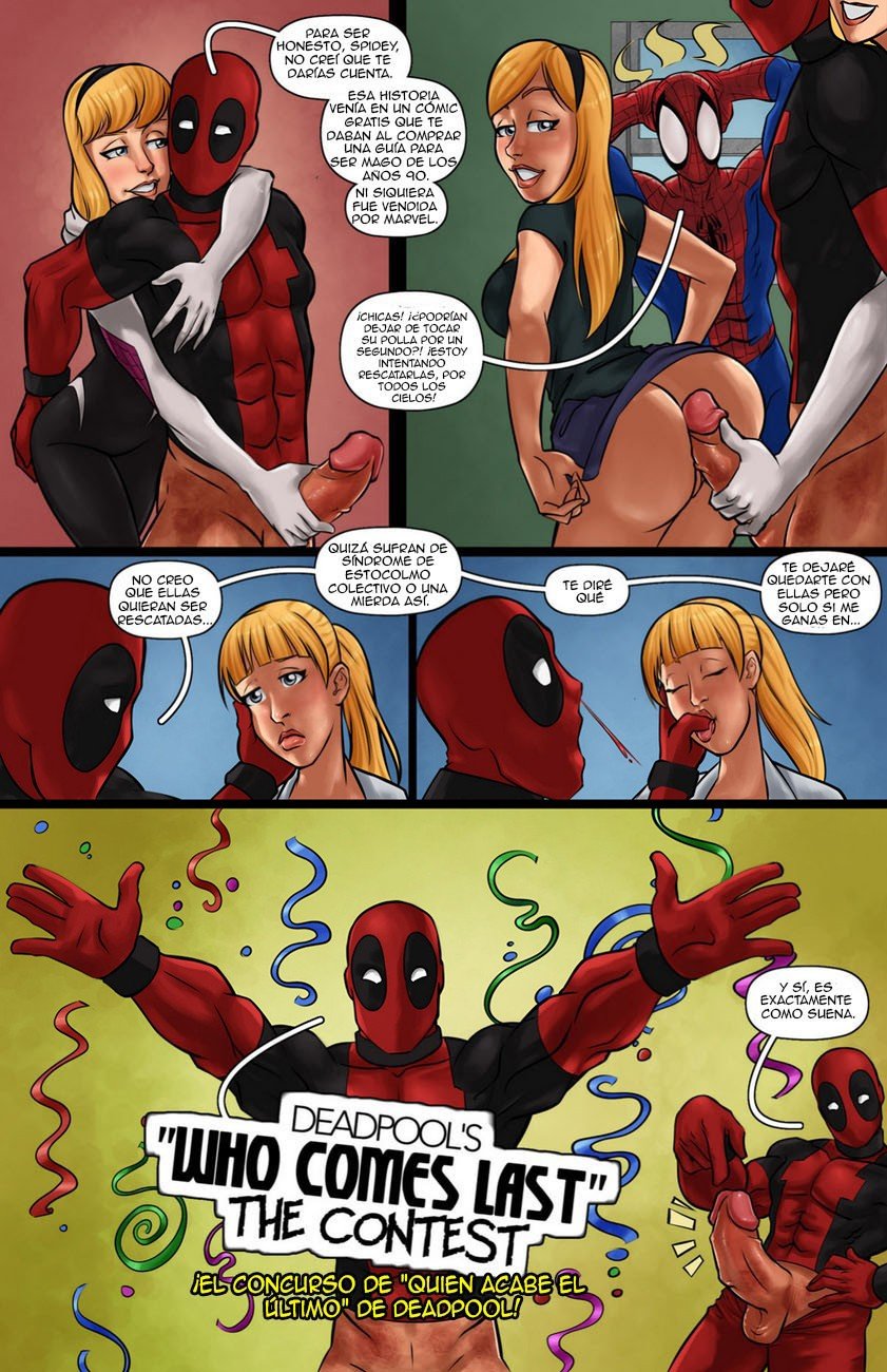 Comic Porno Gwen Stacies And Deadpool - Tracy Scops (#4)