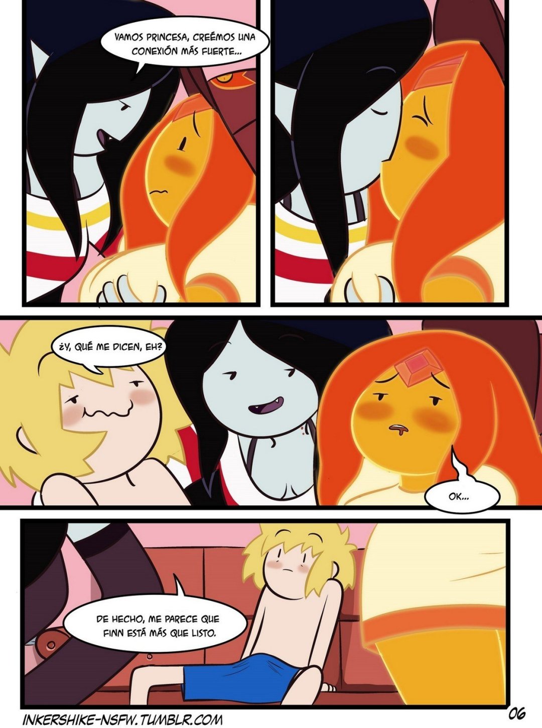 Comic Porno Practice With The Band (#6)