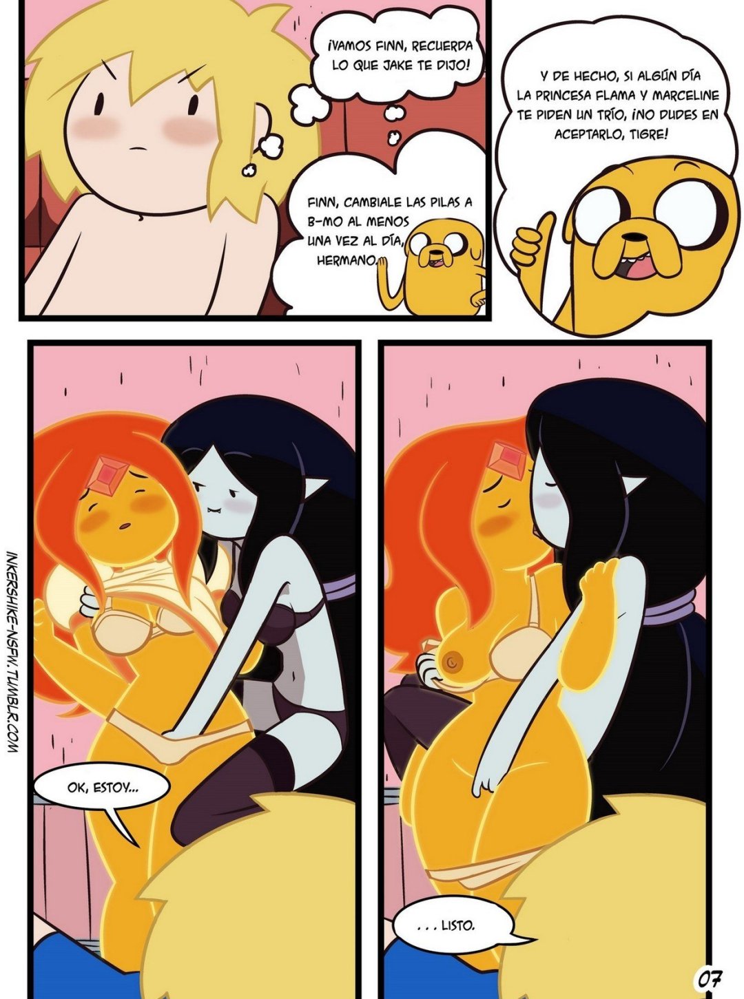 Comic Porno Practice With The Band (#7)