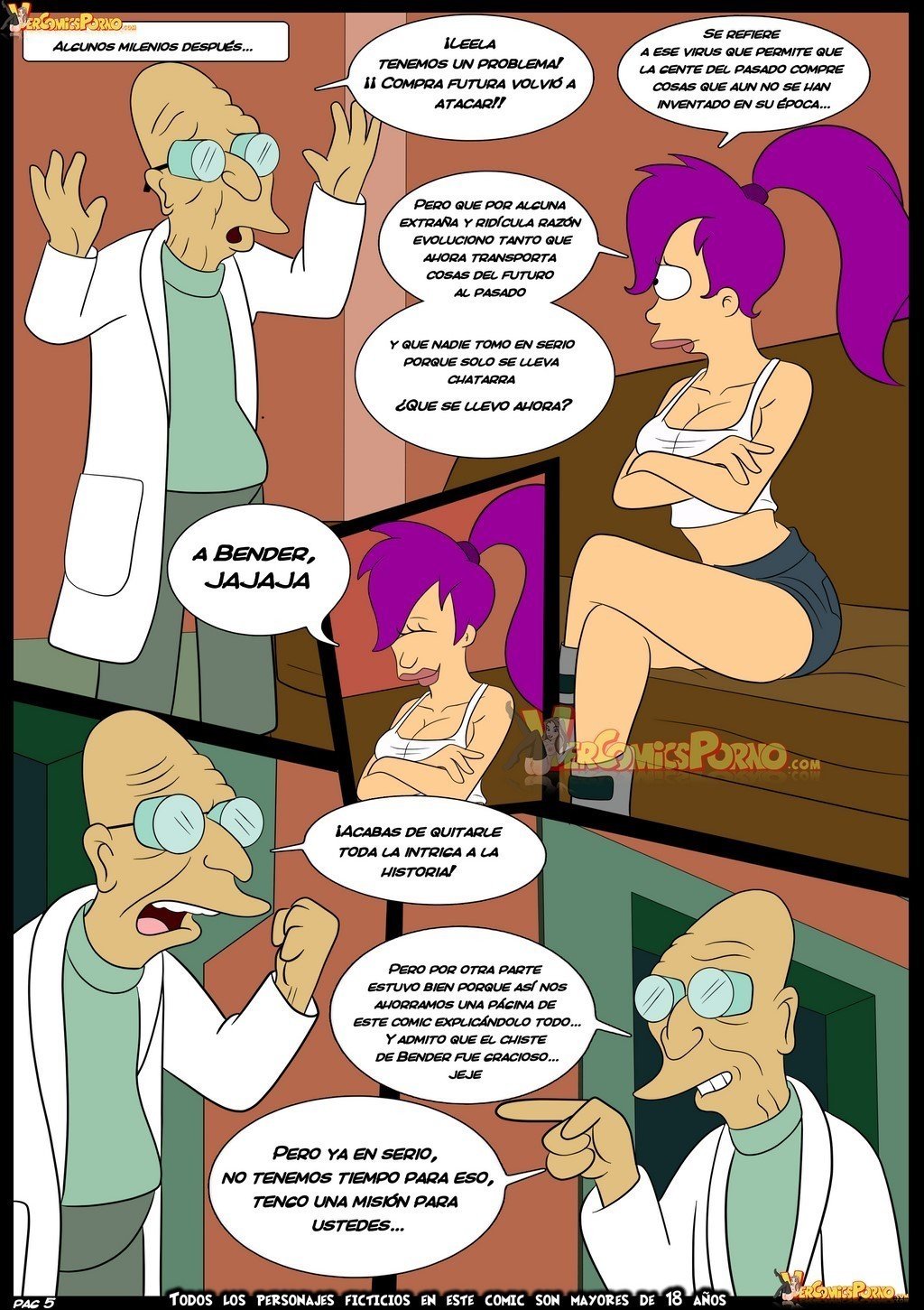 Comic Porno SimpsoRama 1 - Compra Futura (#6)
