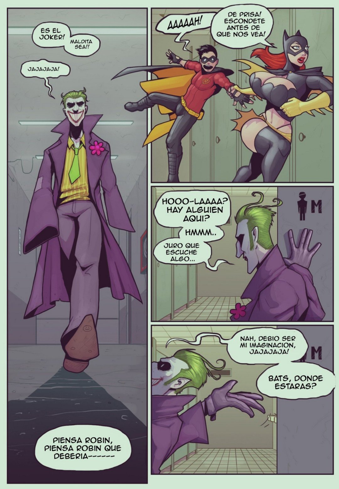 Comic Porno Batgirl Loves Robin - Ruined Gotham (#4)