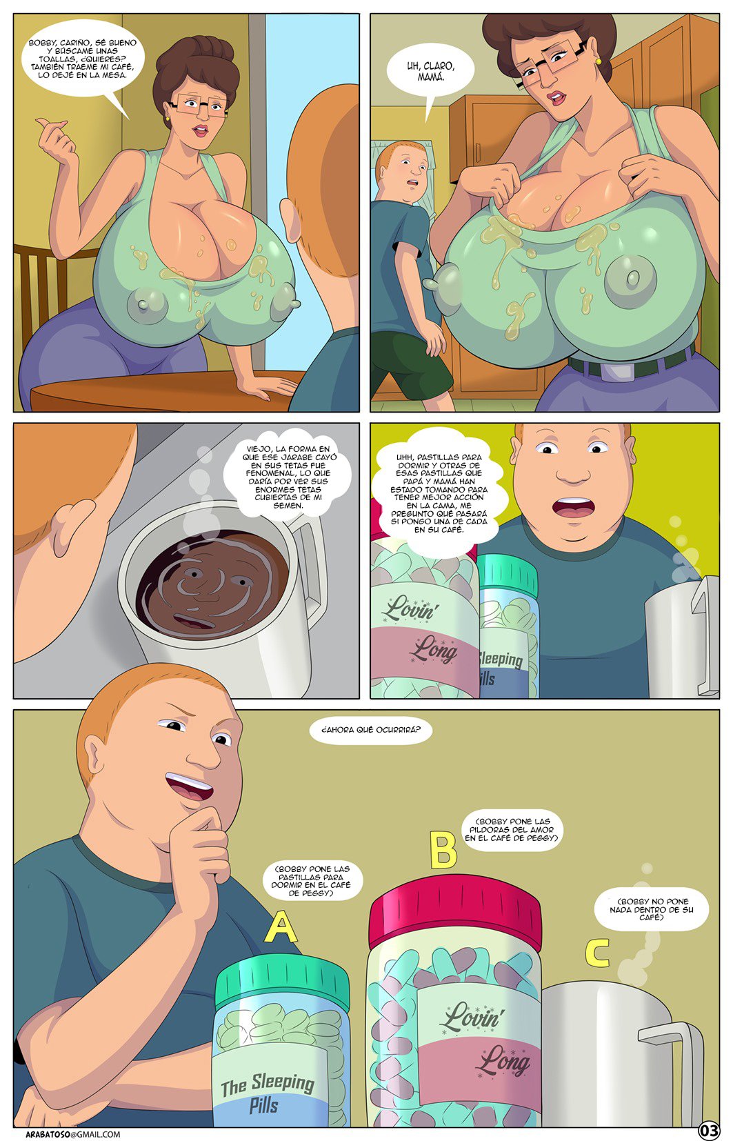 Comic Porno King Of The Hill - Arabatos (#4)