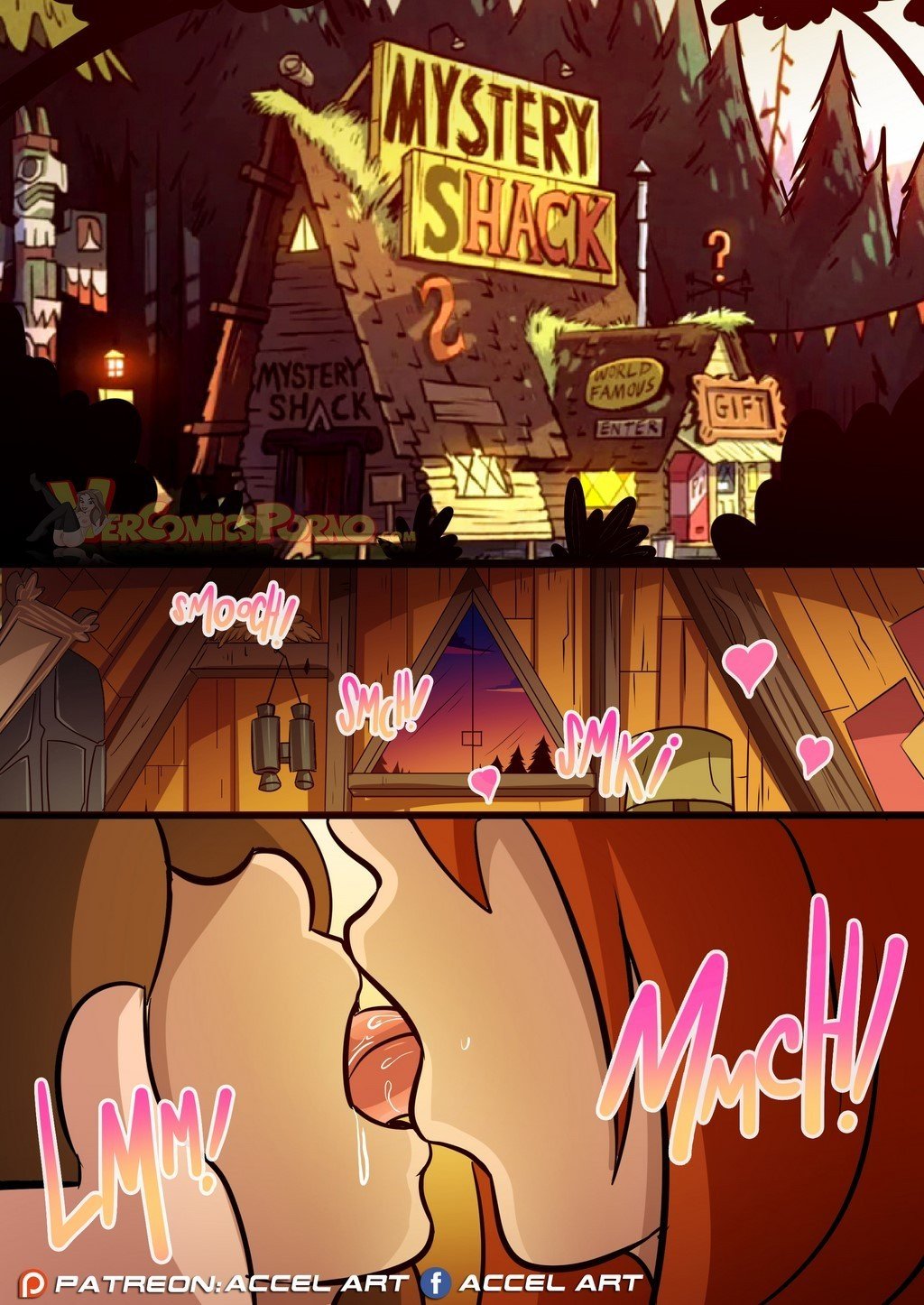 Comic Porno Lecciones De Wendy - Gravity Falls (#2)