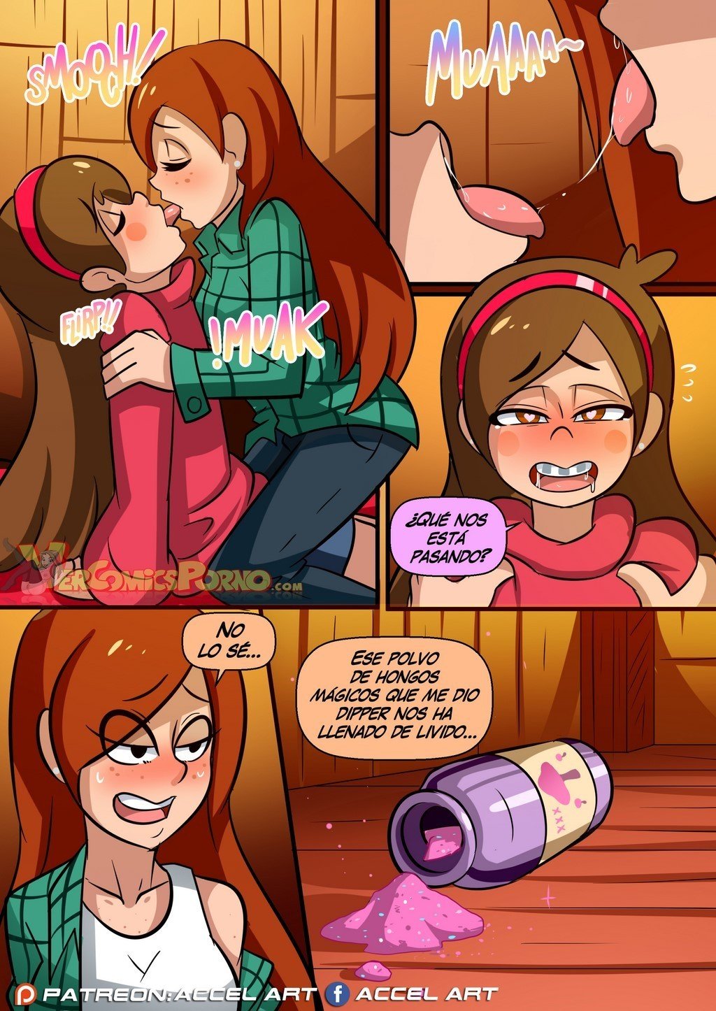Comic Porno Lecciones De Wendy - Gravity Falls (#3)
