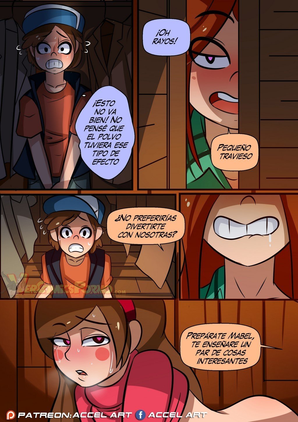 Comic Porno Lecciones De Wendy - Gravity Falls (#6)