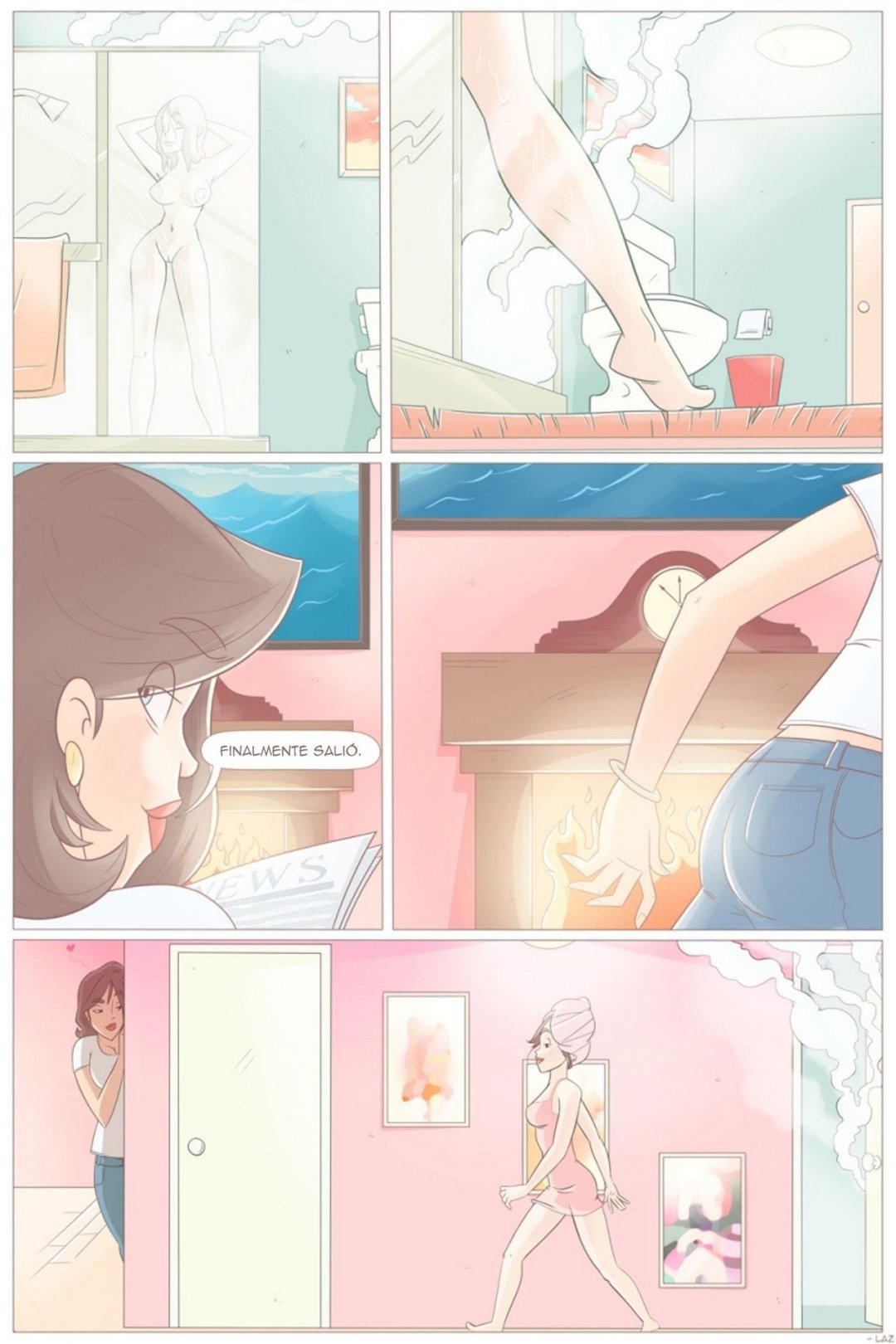 Comic Porno Lesson One - Laz (#2)