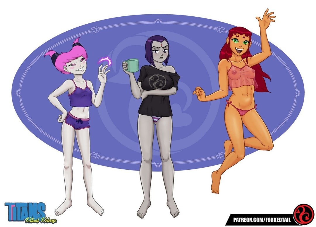 Comic Porno de Ritual Release - Teen Titans (#1)