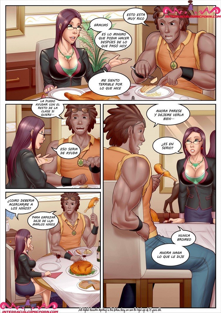 Comic Porno Slut Teacher 2 - InterracialComicPorn (#2)