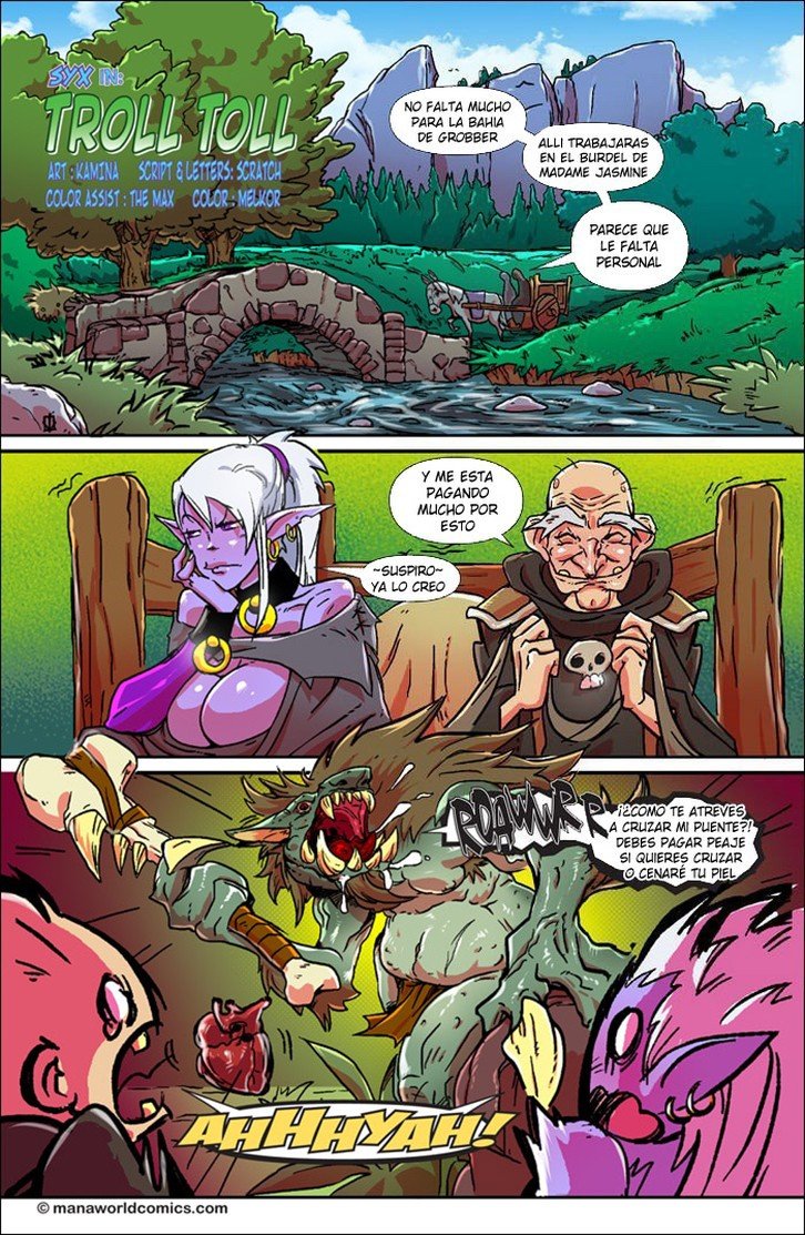 Comic Porno de Troll Troll - Mana World (#1)