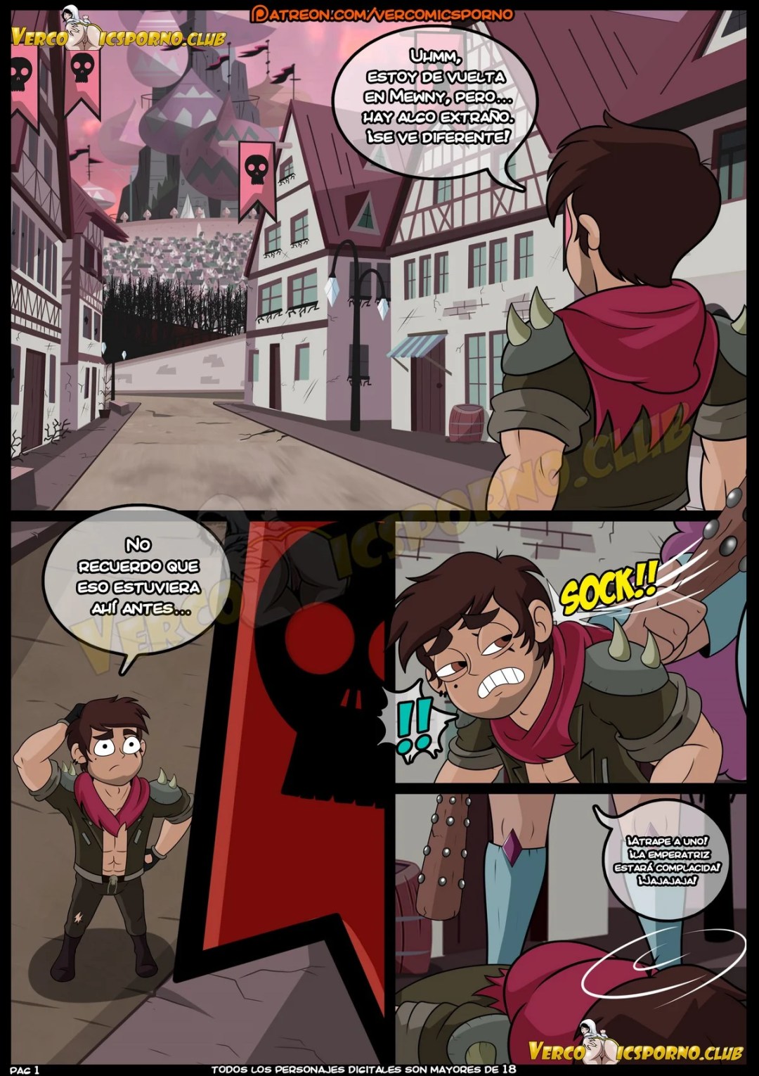 Comic Porno Marco Vs Las Fuerzas Del Tiempo 2 - Consecuencias (#2)