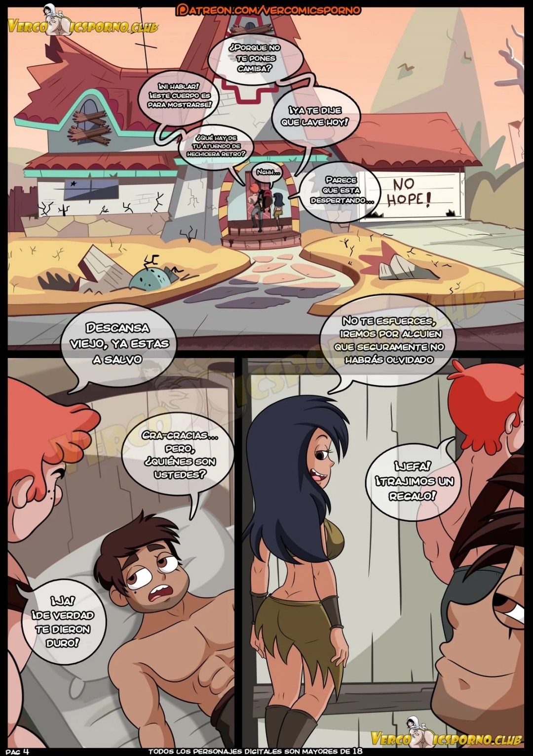 Comic Porno Marco Vs Las Fuerzas Del Tiempo 2 - Consecuencias (#5)