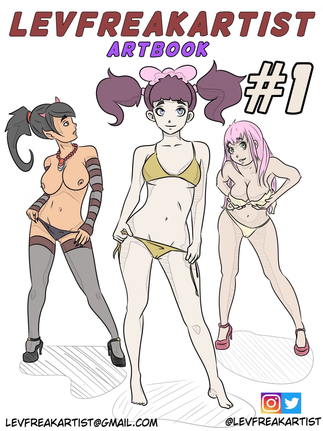 Comic Porno de Artbook - LevFreakArtist (#1)