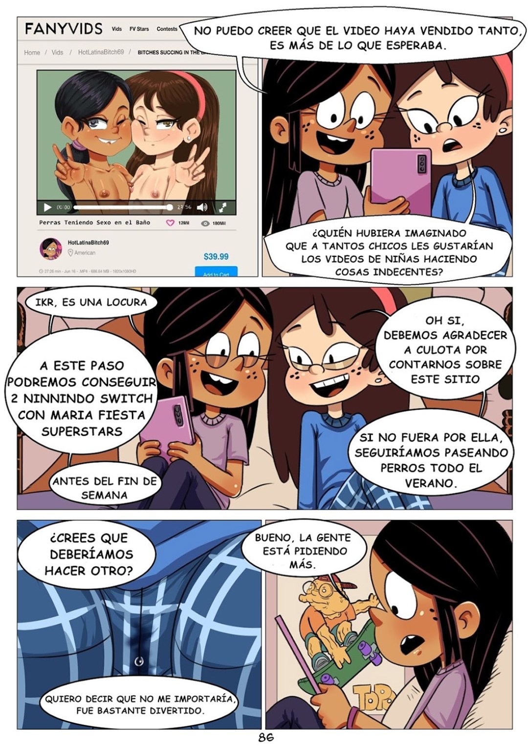 Comic Porno Hot Sweaty Bitches - Kirisuto (#4)