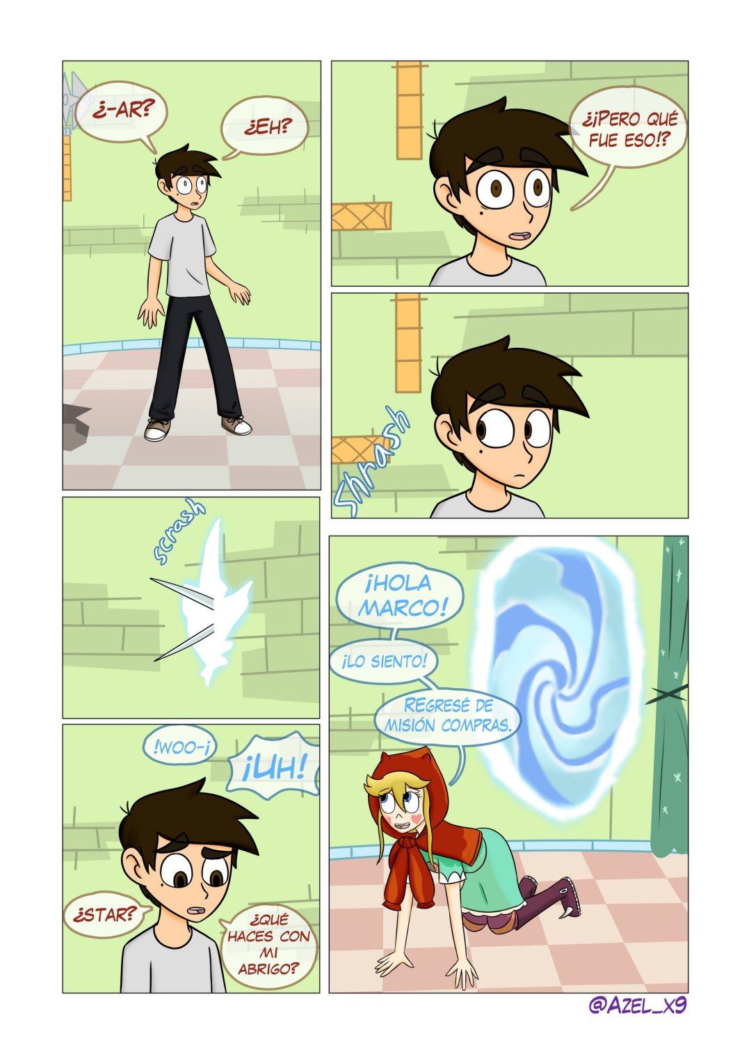 Comic Porno Liberando Estres 2 - Azelx9 (#4)