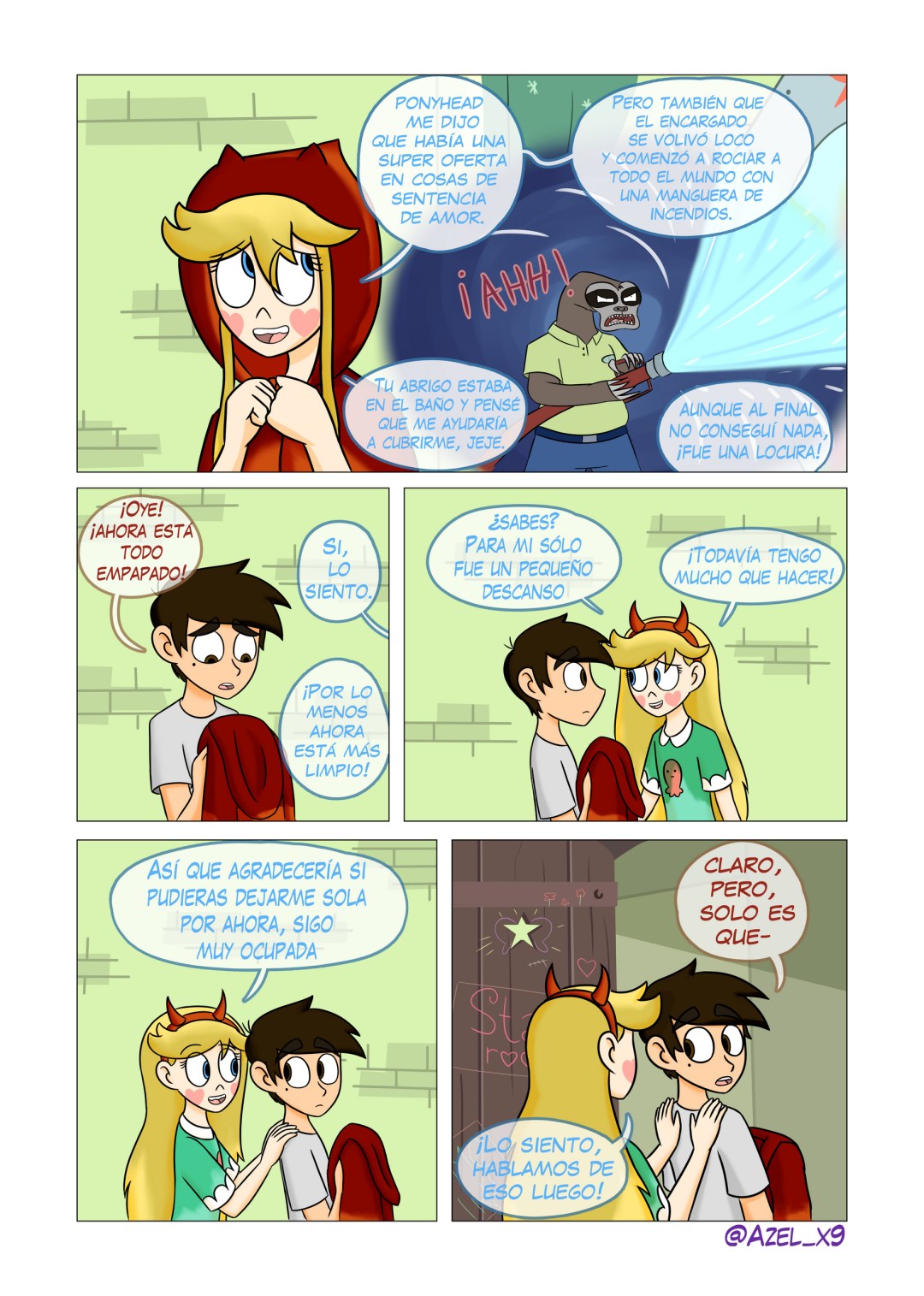 Comic Porno Liberando Estres 2 - Azelx9 (#5)