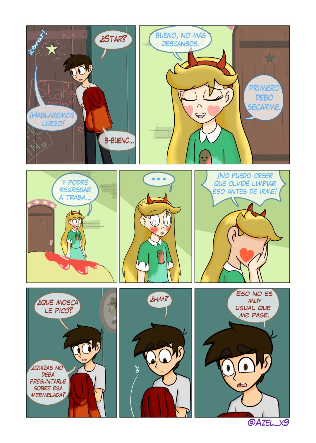 Comic Porno Liberando Estres 2 - Azelx9 (#6)