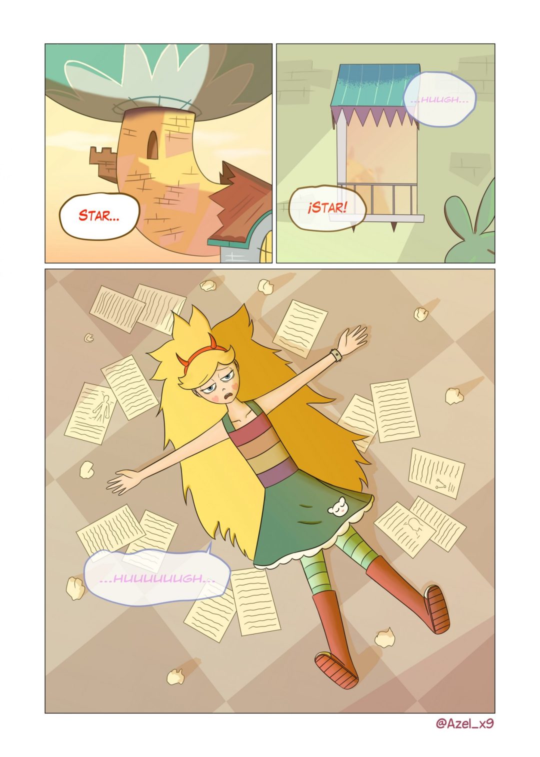 Comic Porno Liberando Estres - Azelx9 (#3)