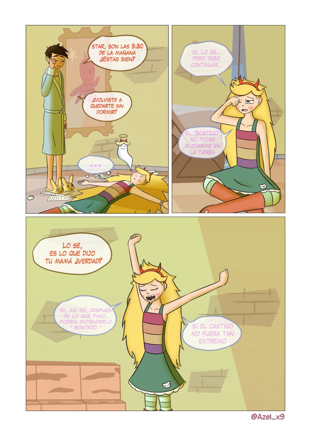 Comic Porno Liberando Estres - Azelx9 (#4)