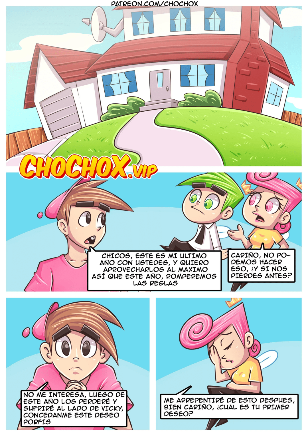 Comic Porno Los Padrinos Magicos - Ultimos Deseos - Crock (#2)