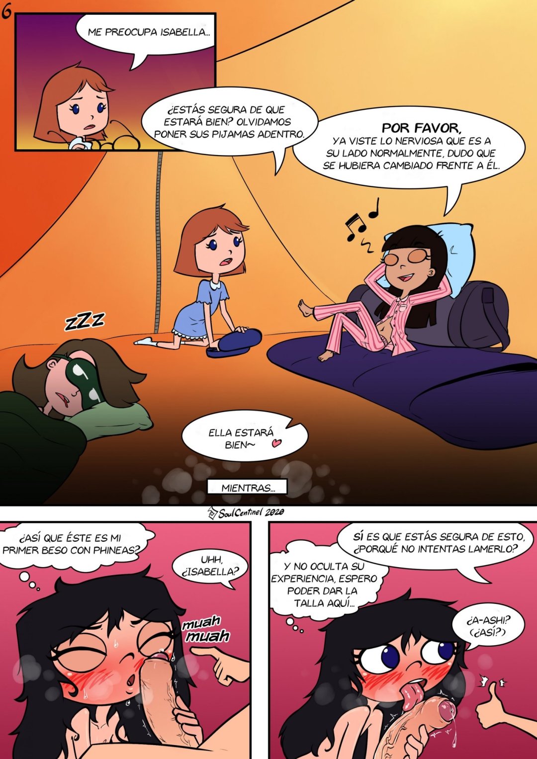 Comic Porno de Pitching Tents - SoulSentinel (#8)