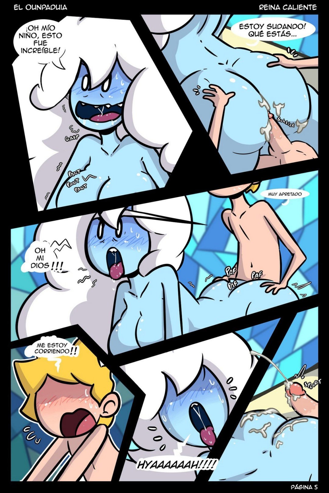 Comic Porno Satisfaction Time 2 - Hora De Aventuras (#4)