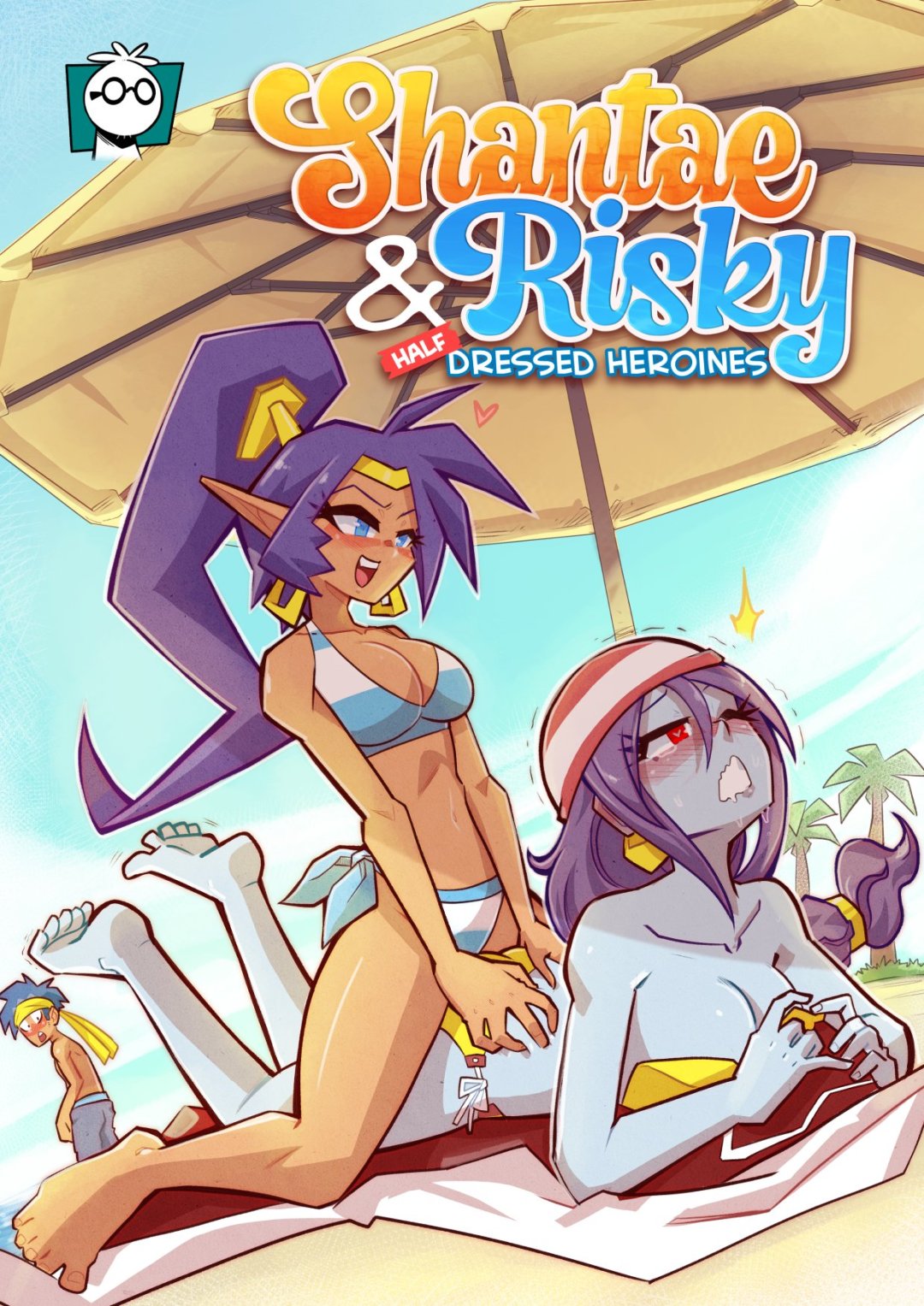 Comic Porno de Shantae & Risky Half Sressed Heroines - Mr.E (#1)