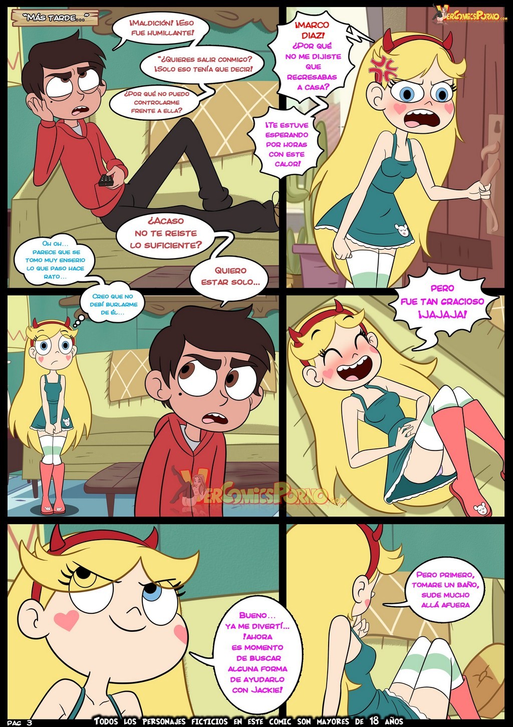 Comic Porno Star Vs Las Fuerzas Del Sexo 1 (#4)