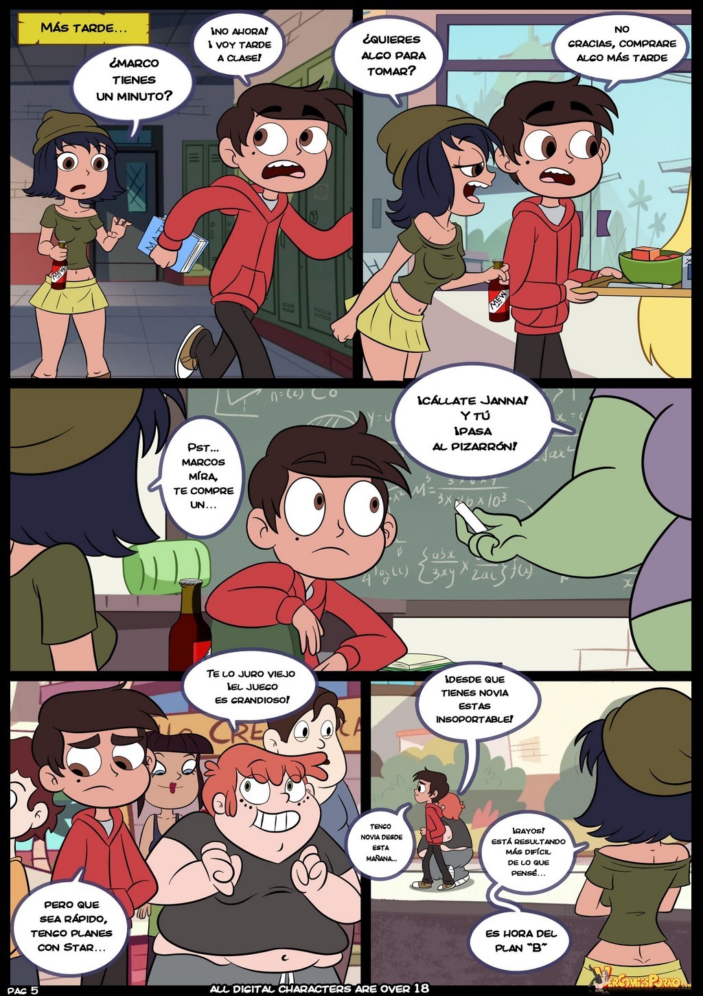 Comic Porno Star Vs Las Fuerzas Del Sexo 3 (#6)