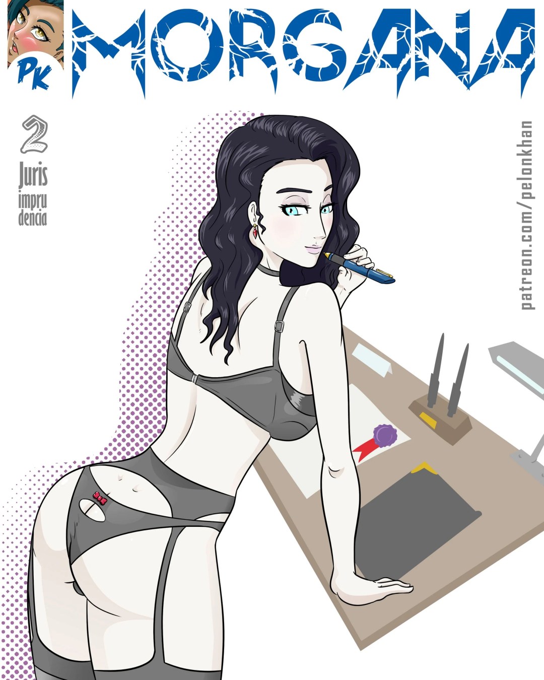 Comic Porno de Morgana 2 - PelonKhan (#1)