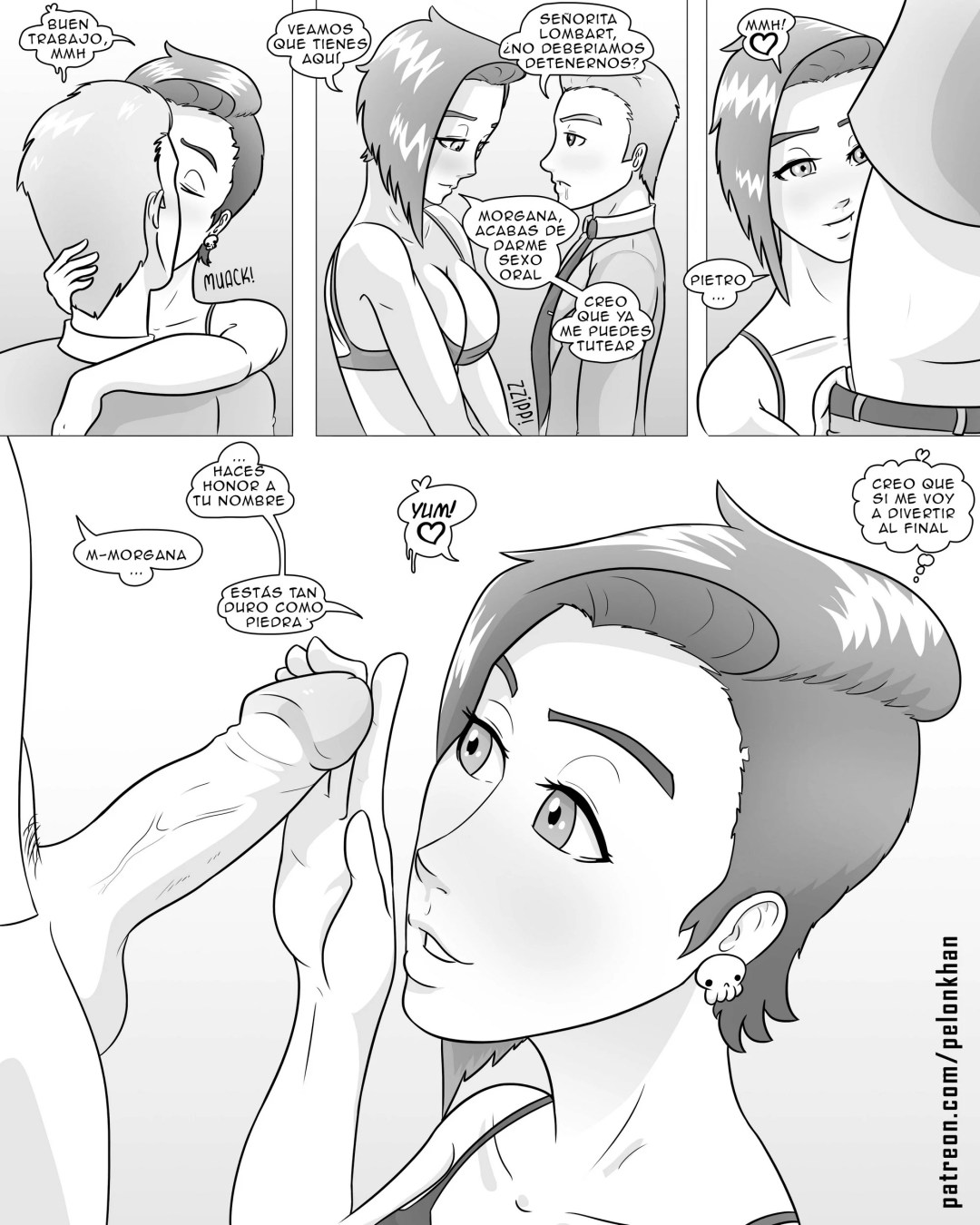 Comic Porno Morgana 2 - PelonKhan (#7)