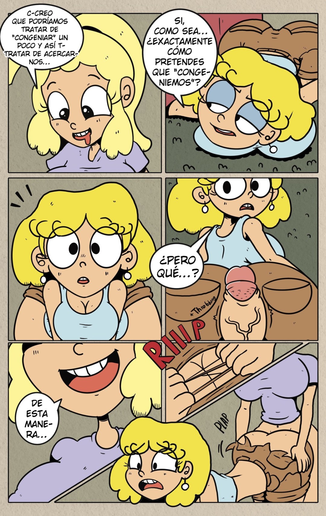 Comic Porno The New Babysitter - WashedToast (#4)