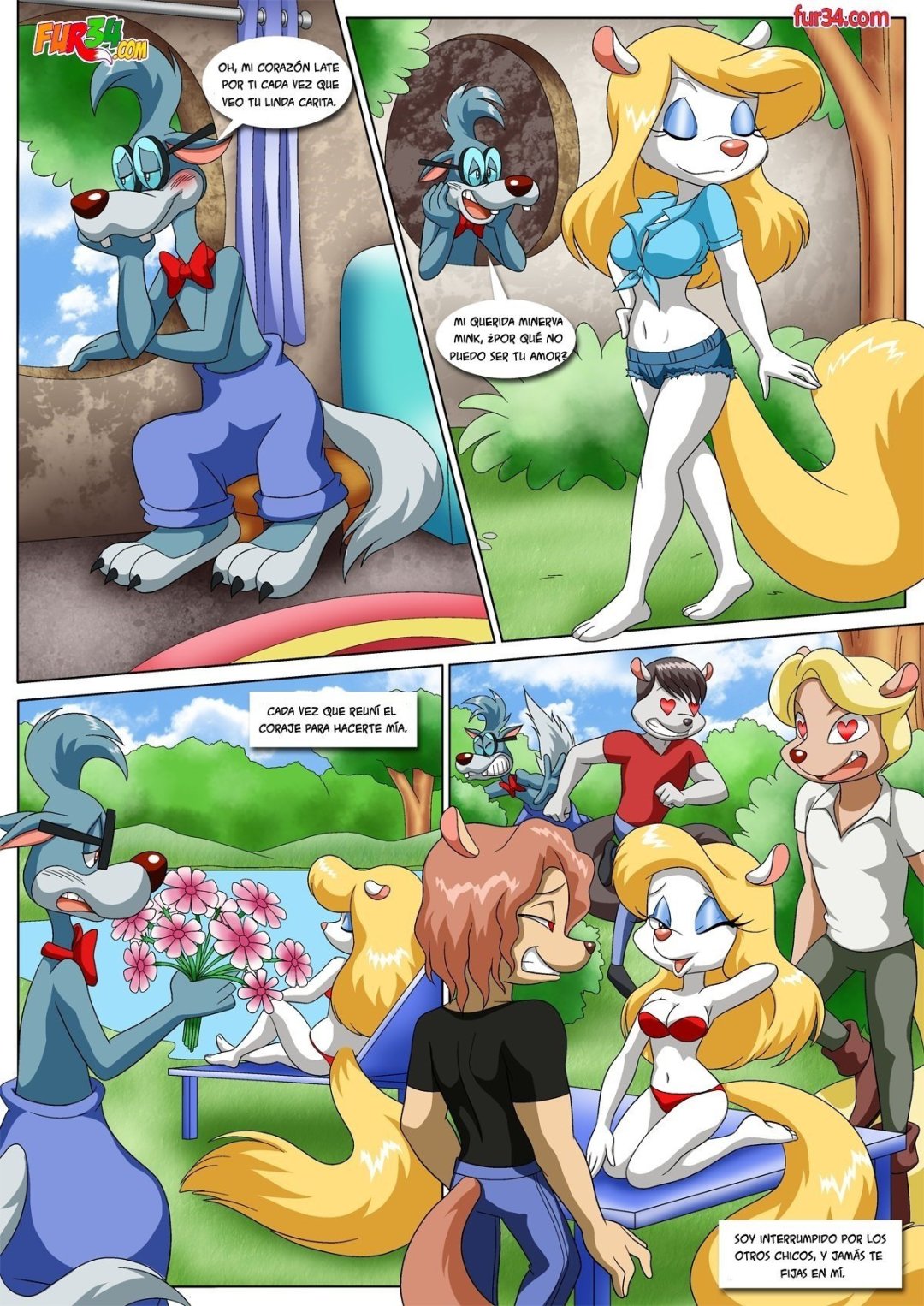Comic Porno The Wolf Who Cried Mink (#2)