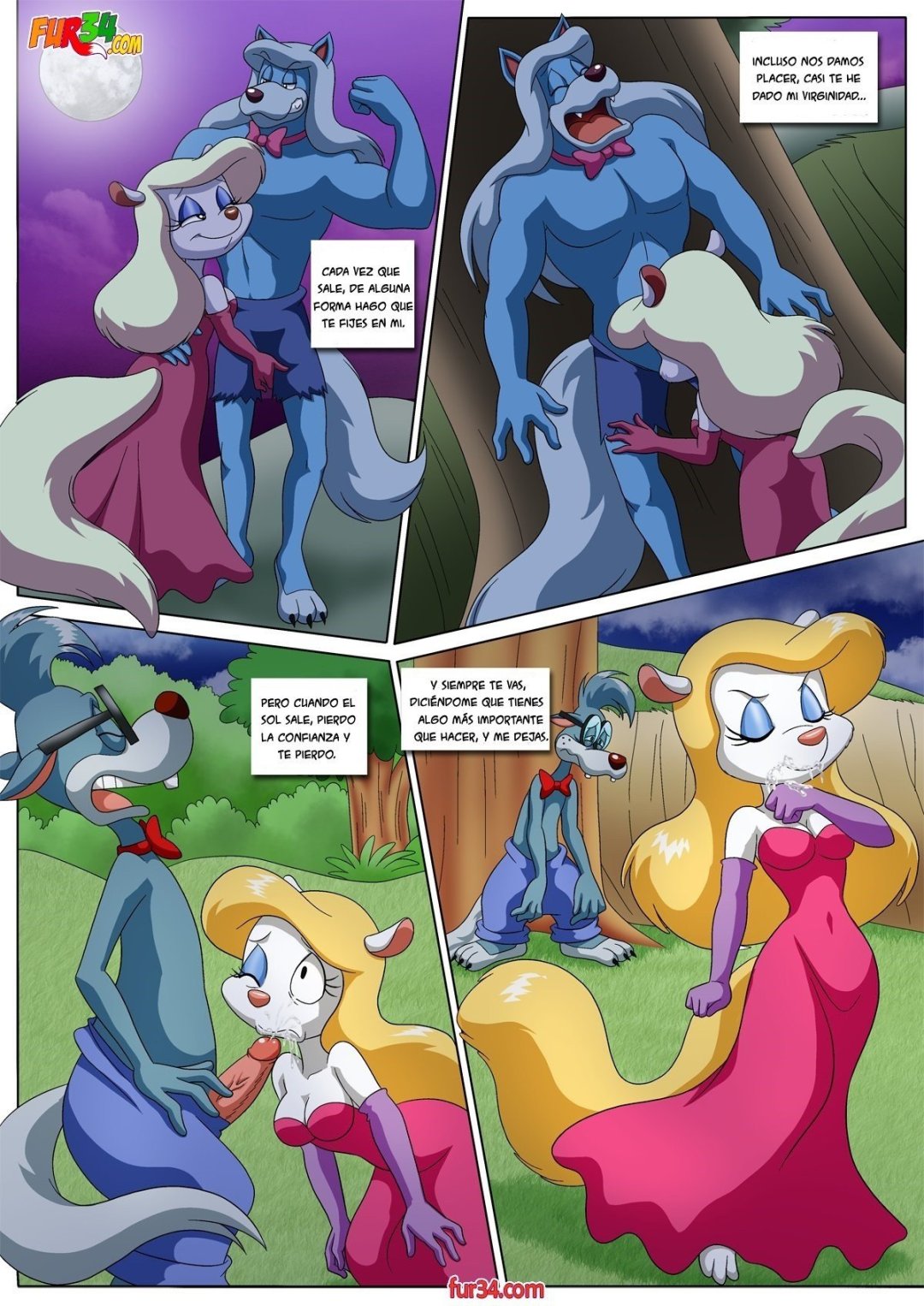 Comic Porno The Wolf Who Cried Mink (#4)