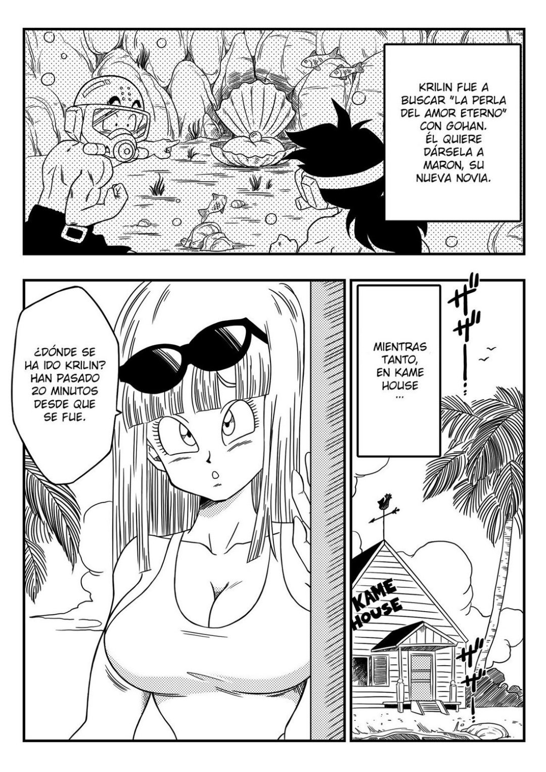 Comic Porno Bitch Girlfriend - Dragon Ball (#2)