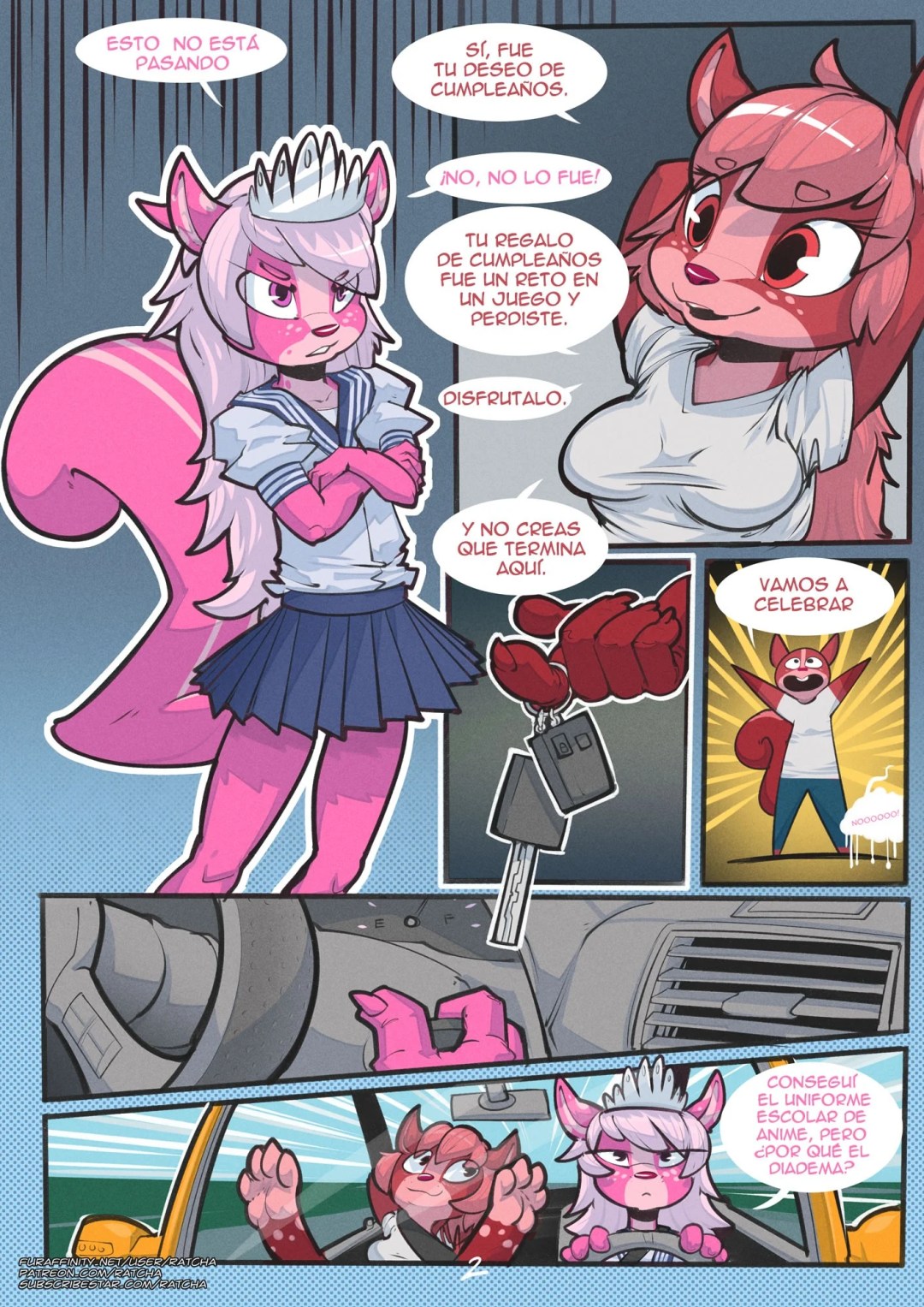 Comic Porno Cumpleanero - Ratcha (#2)