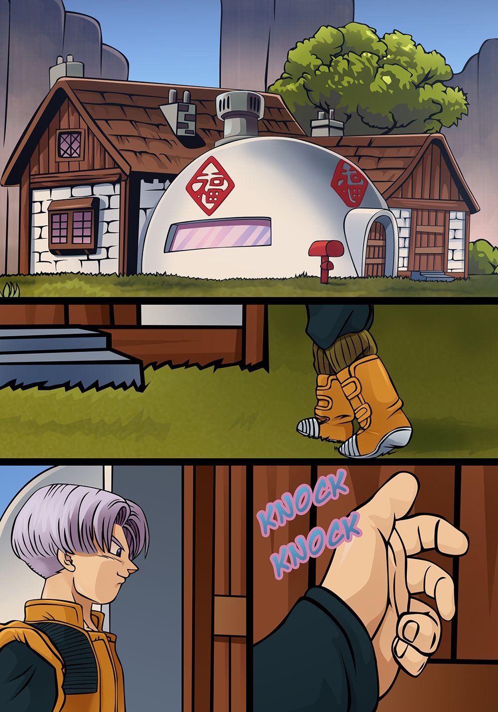 Comic Porno Fire Mountain Bliss - Dragon Ball Z (#2)