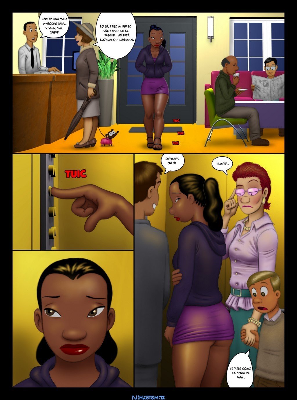 Comic Porno Lilo & Stitch: Nani (#2)