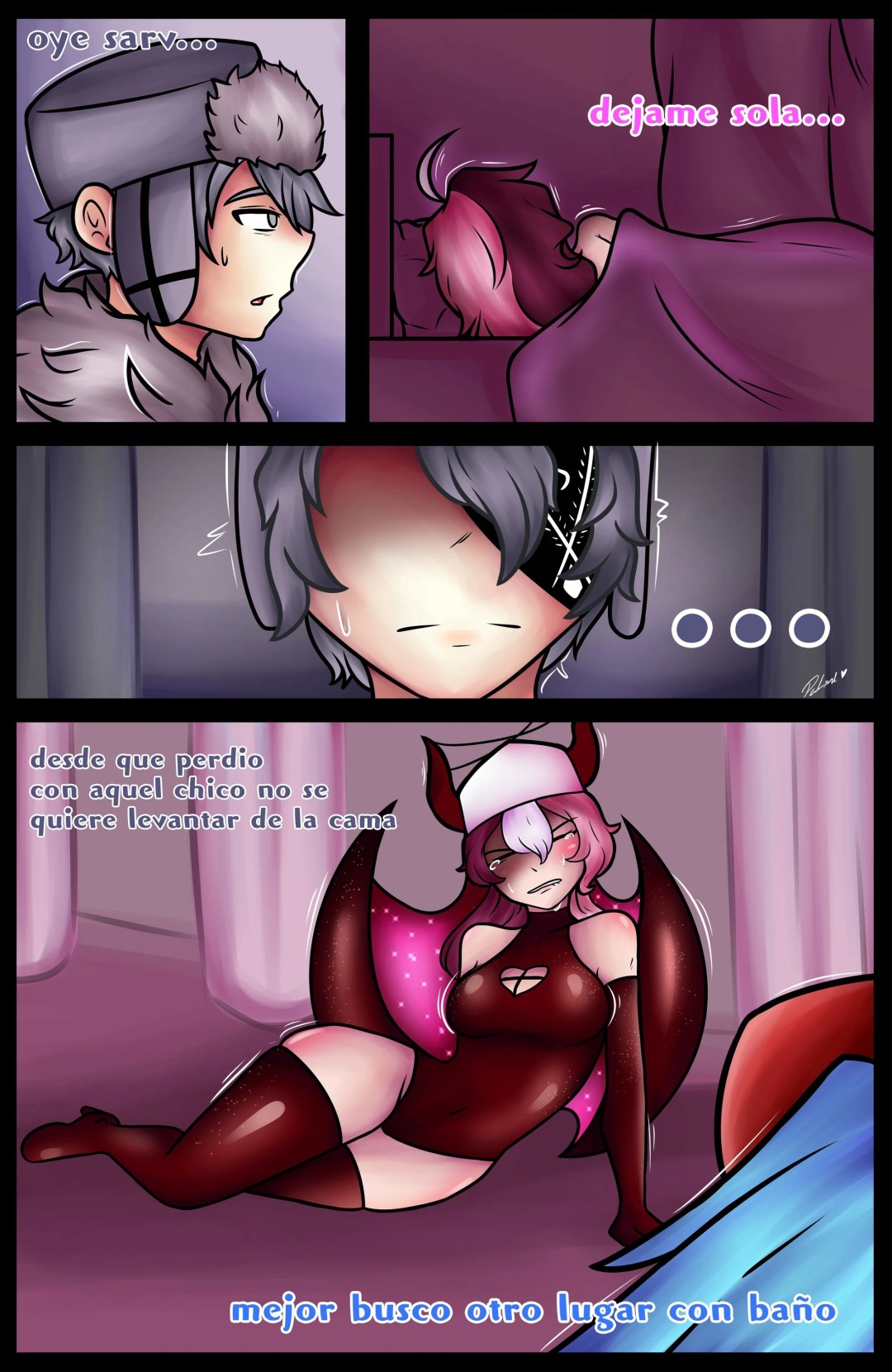 Comic Porno Mid Fight Sex - PetoArt (#3)