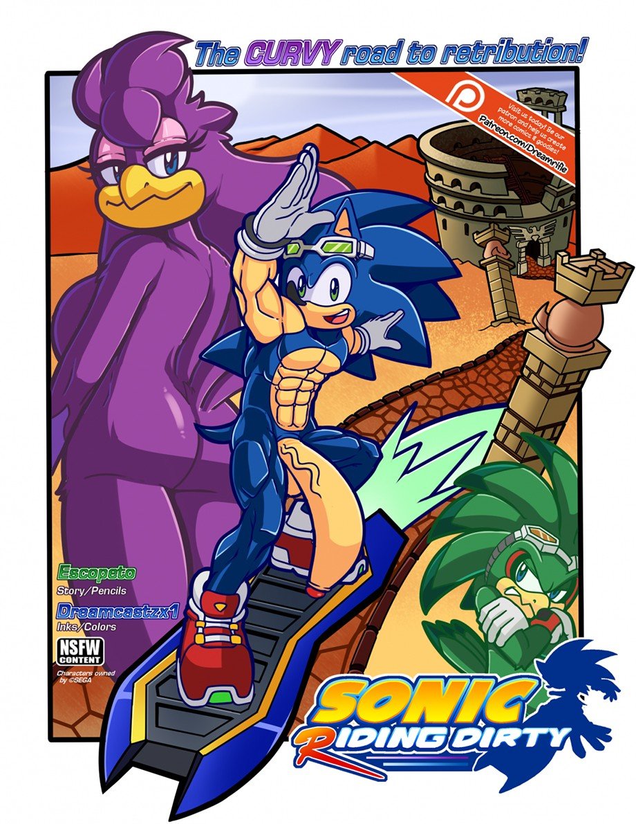 Comic Porno de Sonic Riding Dirty (#1)