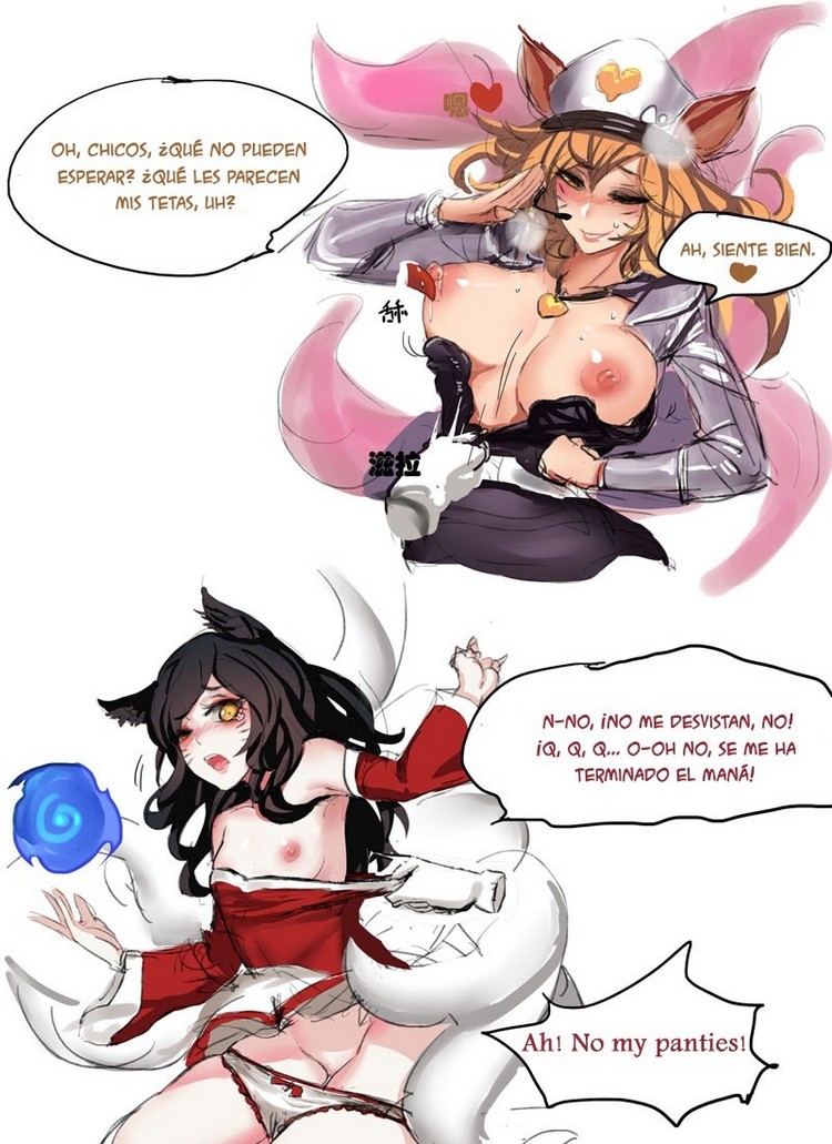 Comic Porno Enemy Ahri And Our Ahri (#2)