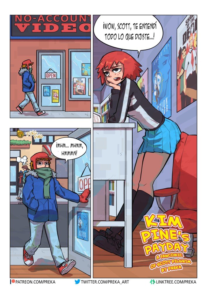 Comic Porno de Kim Pine’s Payday - Preka (#1)