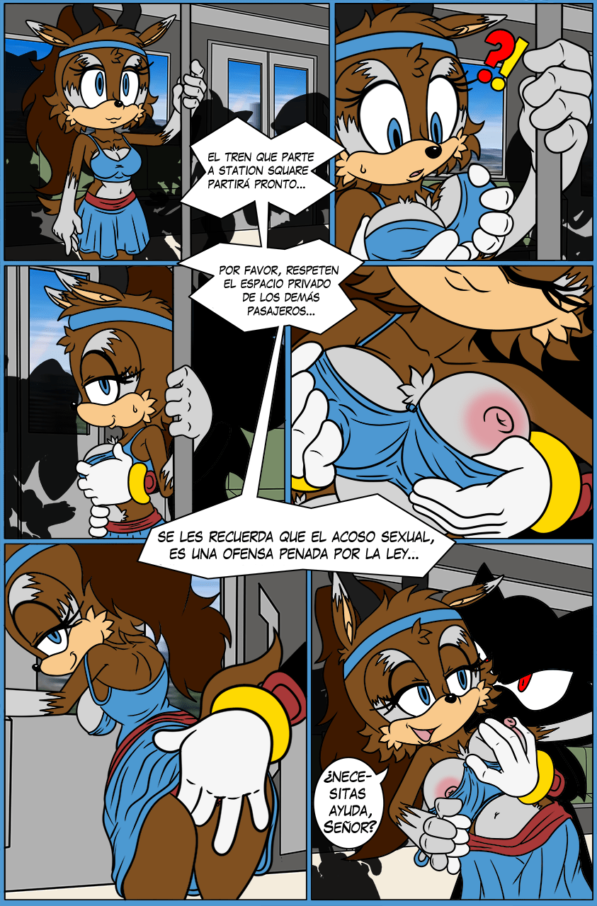 Comic Porno Railed On The Train - [RaianOnzika ZerbukII] (#2)