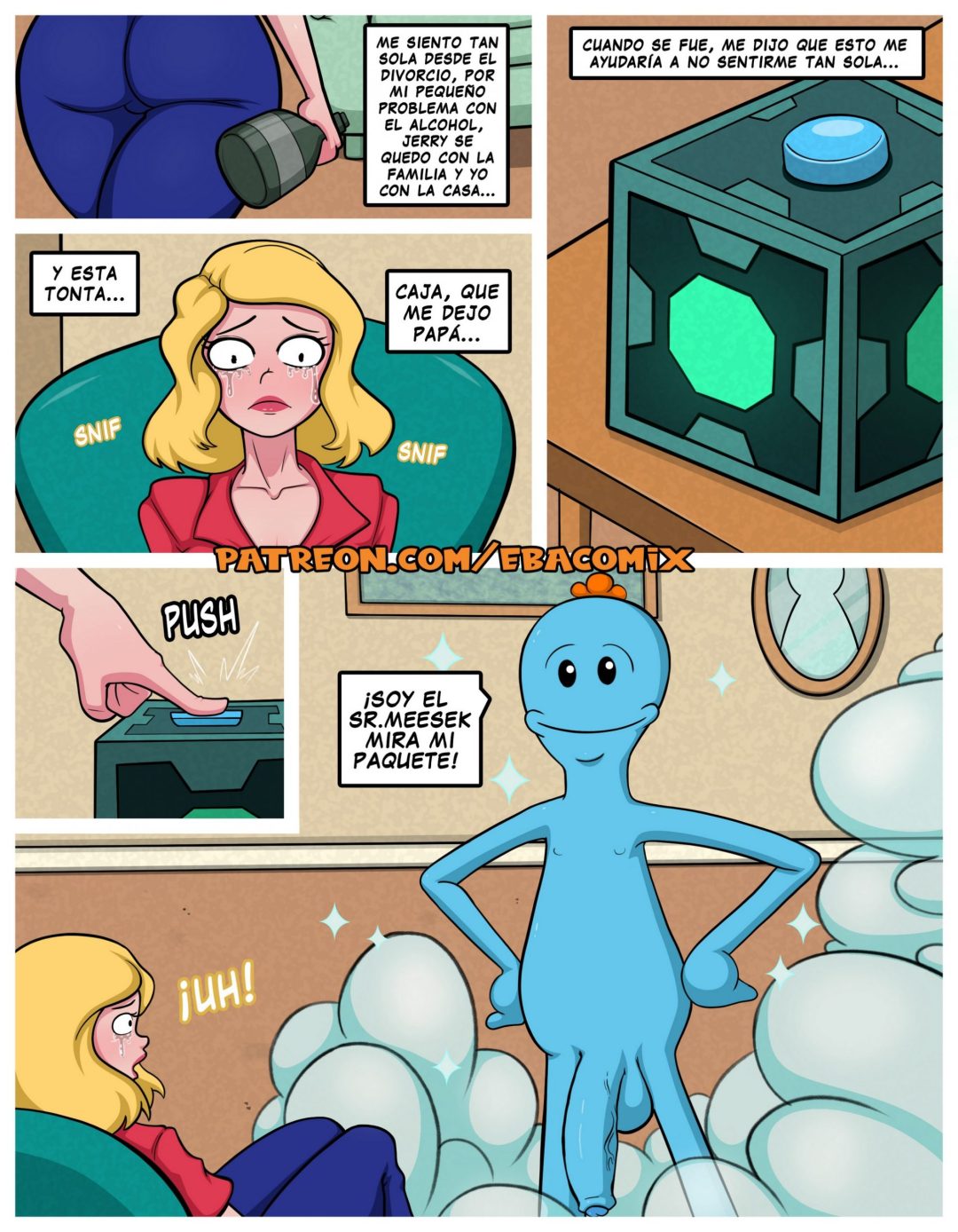 Comic Porno Rick And Morty El Secreto De Beth - EBA COMIX (#2)
