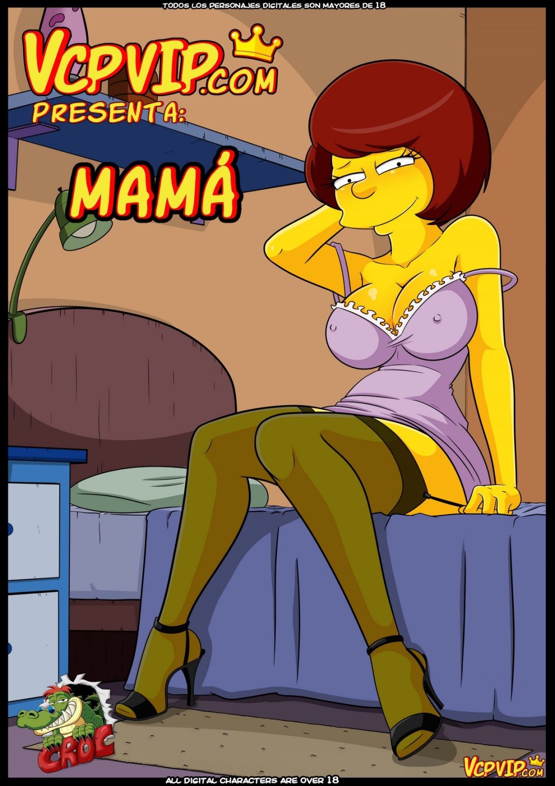 Comic Porno de Simpsons - Mama (#1)